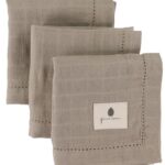 Pine Cone Stofbleer - 70x70 cm - 3-pak - Edith - Mushroom