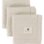 Pine Cone Stofbleer - 70x70 cm - 3-pak - Edith - Natura