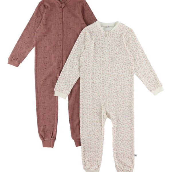 Pippi Baby Heldragter - Natdragter - 2 pak - Burlwood