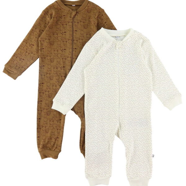 Pippi Baby Heldragter - Natdragter - 2 pak - Tinsel