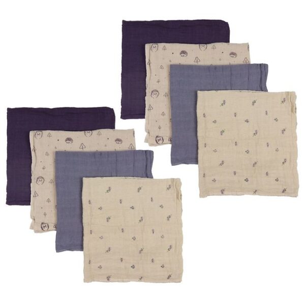 Pippi Baby Stofbleer - 8-Pak - 65x65 cm - Nirvana