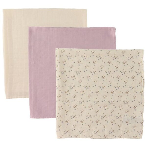 Pippi Stofbleer - 3-pak - 70x70 cm - Burnished Lilac