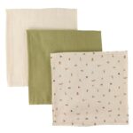 Pippi Stofbleer - 3-pak - 70x70 cm - Woodsmoke