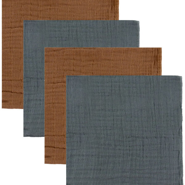 Pippi Stofbleer - 4-pak - 65x65 - Indian Tan