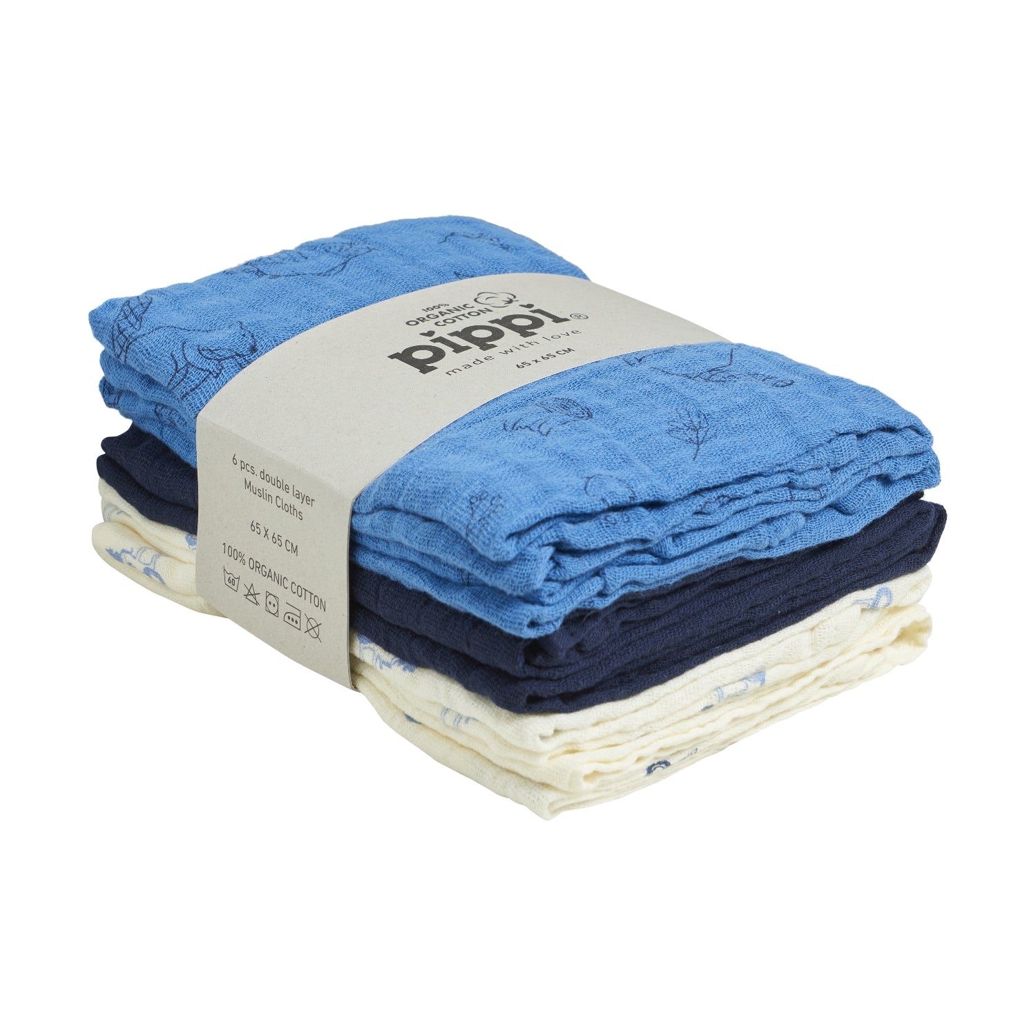 Pippi Stofbleer (6-pack) - Dark Navy