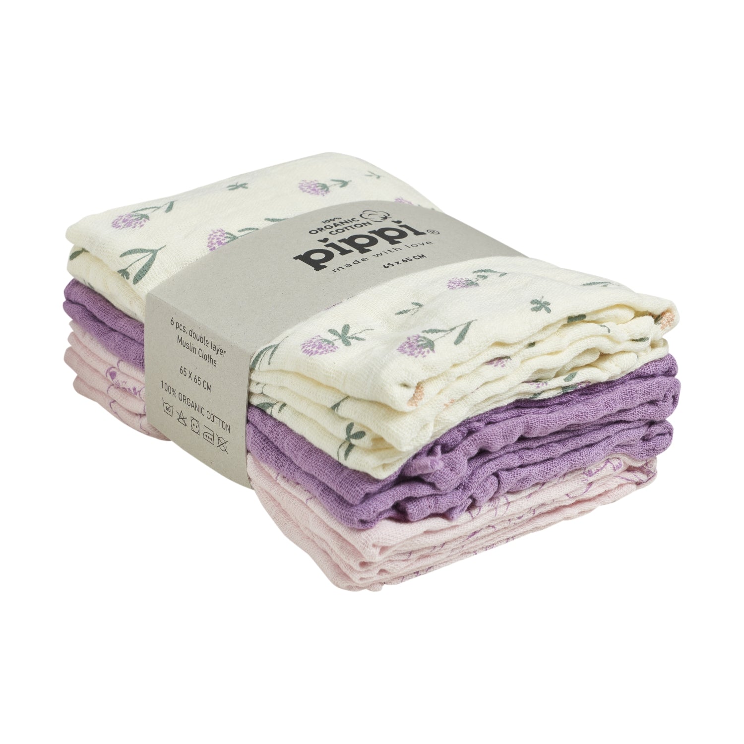 Pippi Stofbleer (6-pack) - Orkide