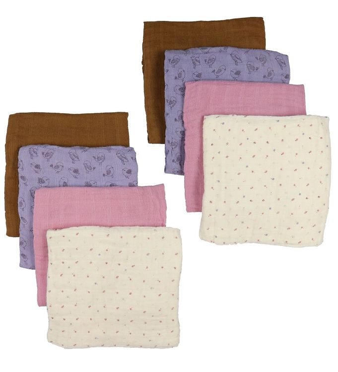 Pippi Stofbleer - Organic - 8-Pak - 65x65 cm - Wisteria Pippi Stofbleer - Organic - 8-Pak - 65x65 cm - Wisteria