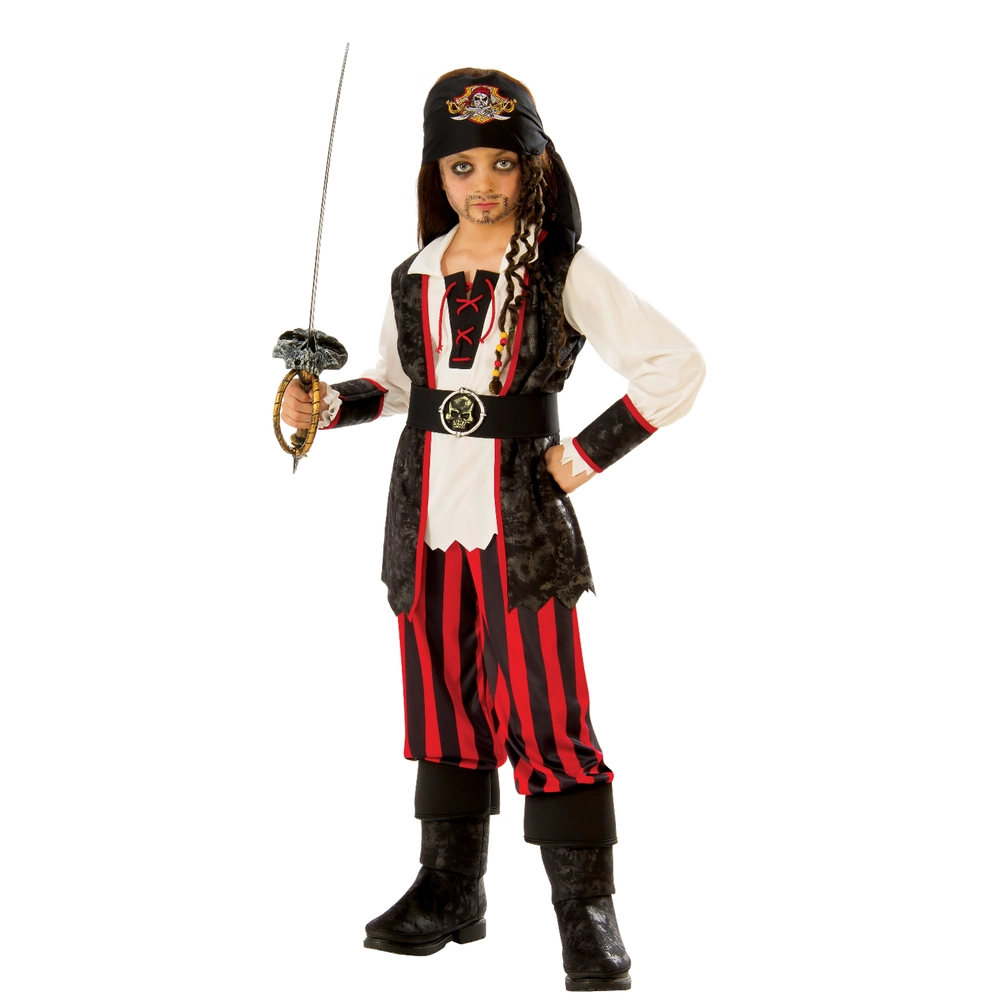 Pirat kostume str. 3-4 år Pirat kostume str. 3-4 år