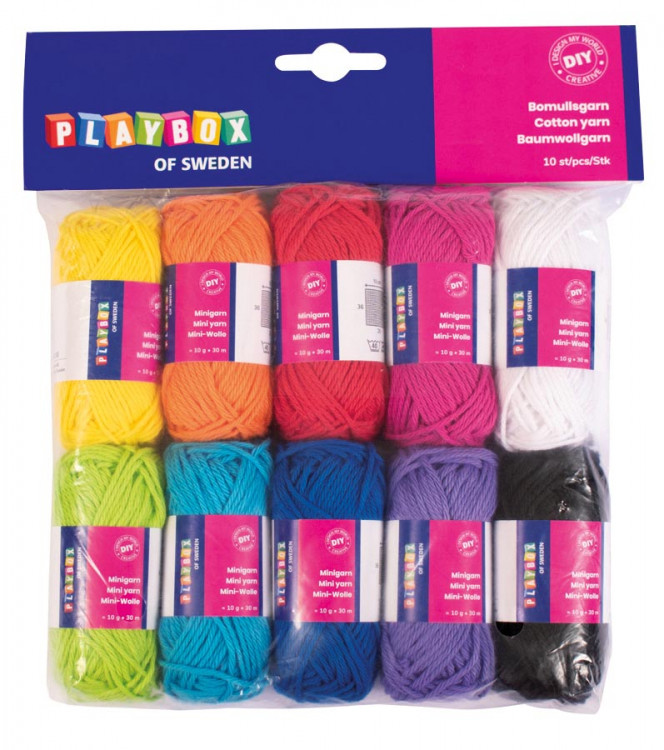 Playbox | Bomuldsgarn, 10 nøgler
