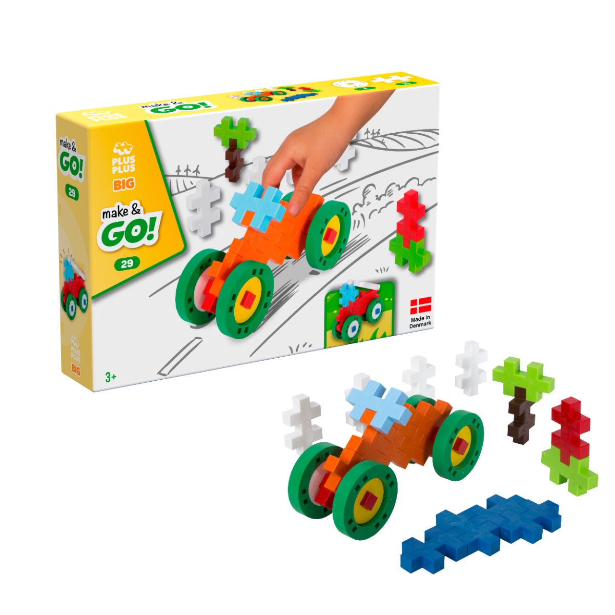Plus-Plus BIG - Make & Go! 29 stk