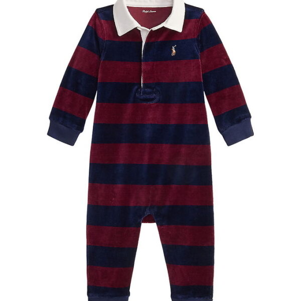 Polo Ralph Lauren Heldragt - Velour - Classic Wine/Navy