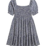 Polo Ralph Lauren Kjole - Knit-A Line - Blueberry Fields