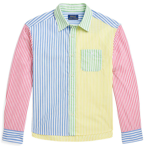 Polo Ralph Lauren Skjorte - Fun - Multifarvet m. Striber