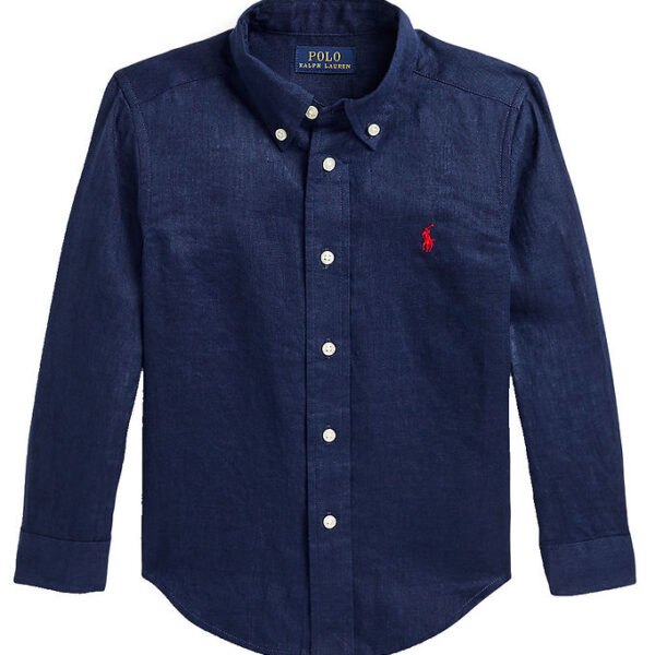 Polo Ralph Lauren Skjorte - Hør - Navy