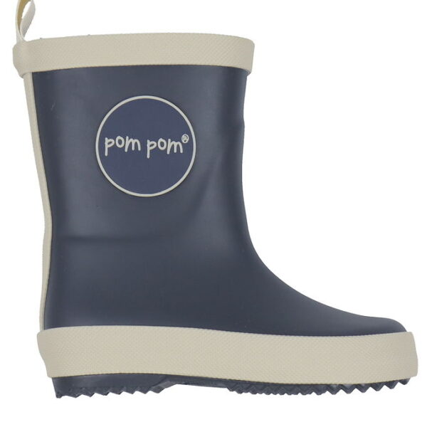 Pom Pom Gummistøvler - Navy