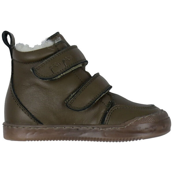 Pom Pom Vinterstøvler - Sneaker Wool Booty - Dark green