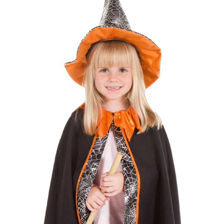 Pretend to Bee | Heksekappe- og hat, str. 3-7 år