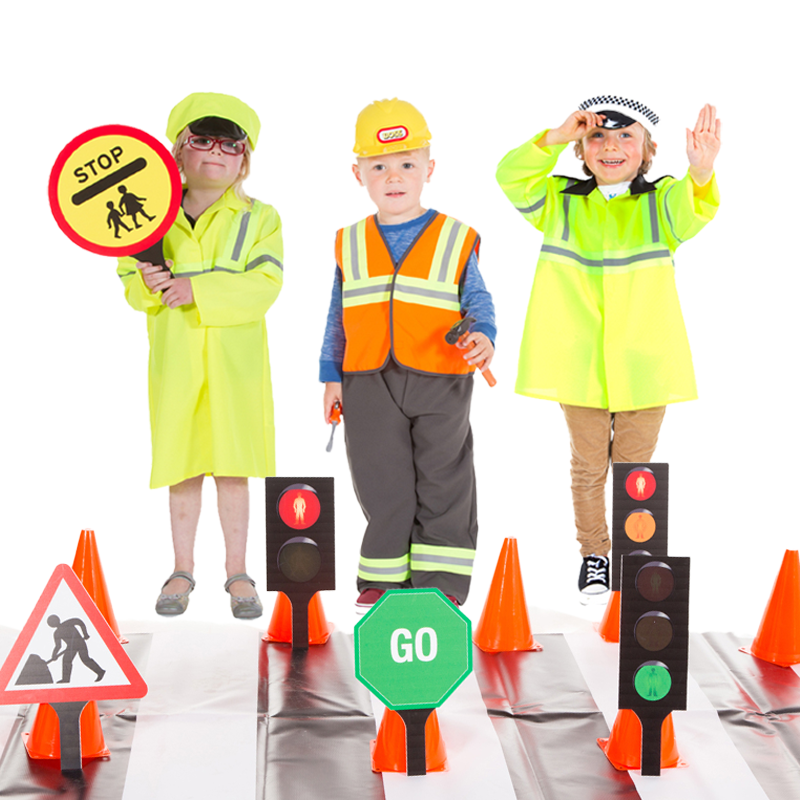 Pretend to Bee | Lær om trafiksikkerhed (3-5 år), 10 dele