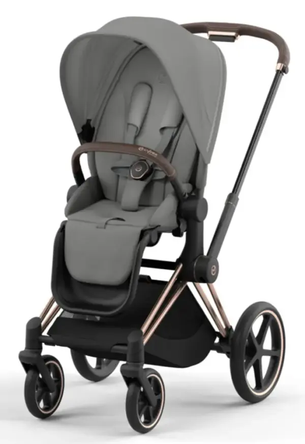 Priam klapvogn - mirage grey/rosegold Priam klapvogn - mirage grey/rosegold