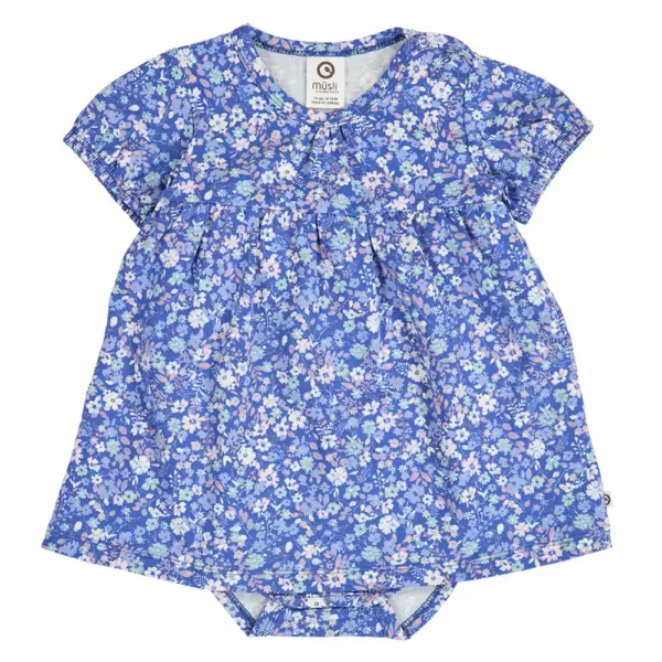 Primrose Blomstret Kjole Body - Azure blue/ Nectar/ Tofu - 92 Primrose Blomstret Kjole Body - Azure blue/ Nectar/ Tofu - 92
