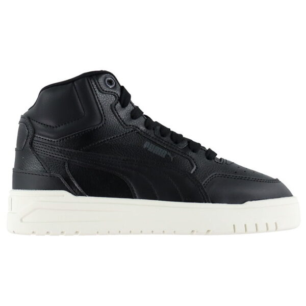Puma Vinterstøvler - Shuffle Downtown Mid Fur Jr - Black/Shadow