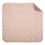 Quiltet tæppe, 90x90 cm - Flora