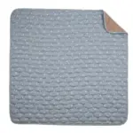 Quiltet tæppe, 90x90 cm - Stars