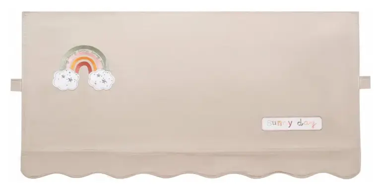 Rainbow Cream Markise til husseng 70x140