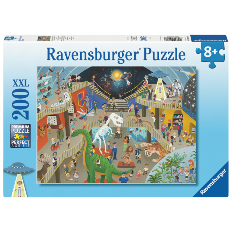 Ravensburger | Gulvpuslespil m. 200 brk. - Naturhistorisk museum