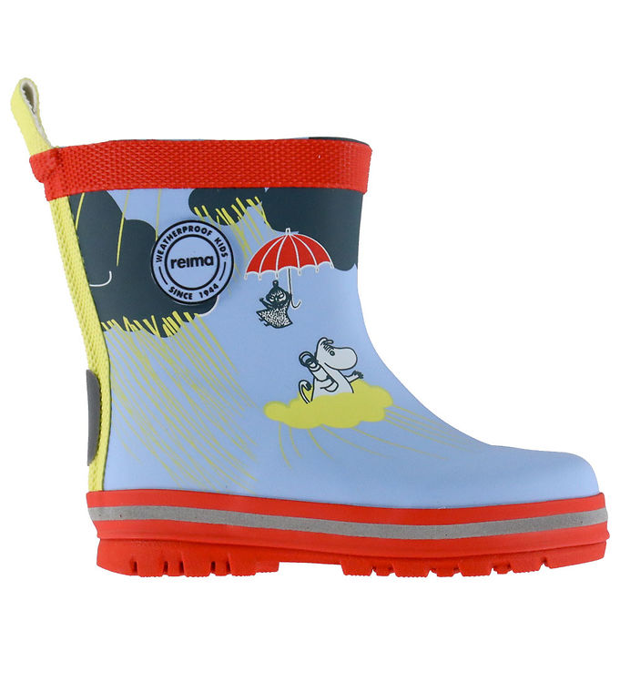 Reima Gummistøvler - Magisk Moomin - Airy Blue