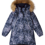 Reima Vinterjakke - Silda - Navy/Lilla