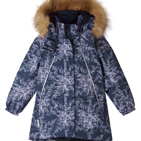 Reima Vinterjakke - Silda - Navy/Lilla