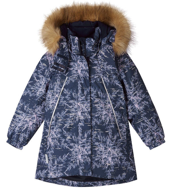 Reima Vinterjakke - Silda - Navy/Lilla Reima Vinterjakke - Silda - Navy/Lilla