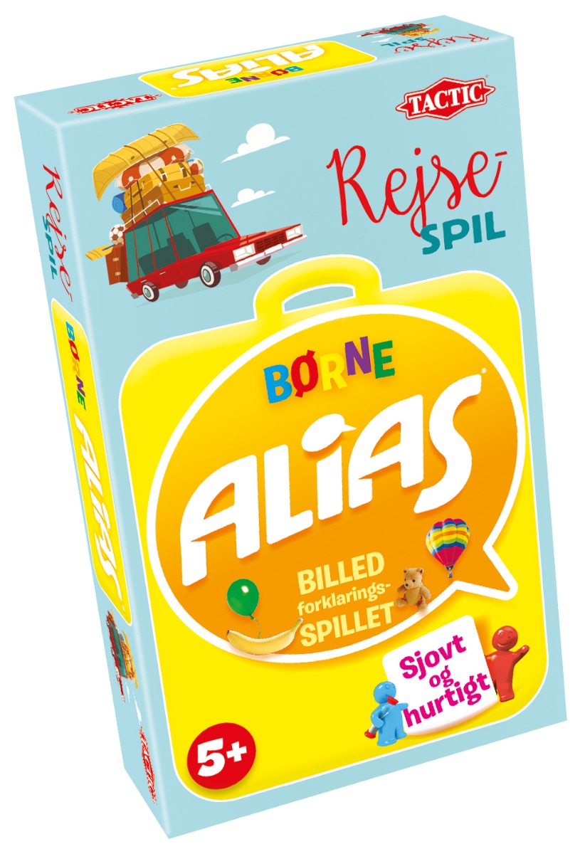 Rejsespil - Børne Alias