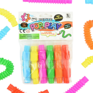 Robetoy | Pop & Play tubes, 12 stk