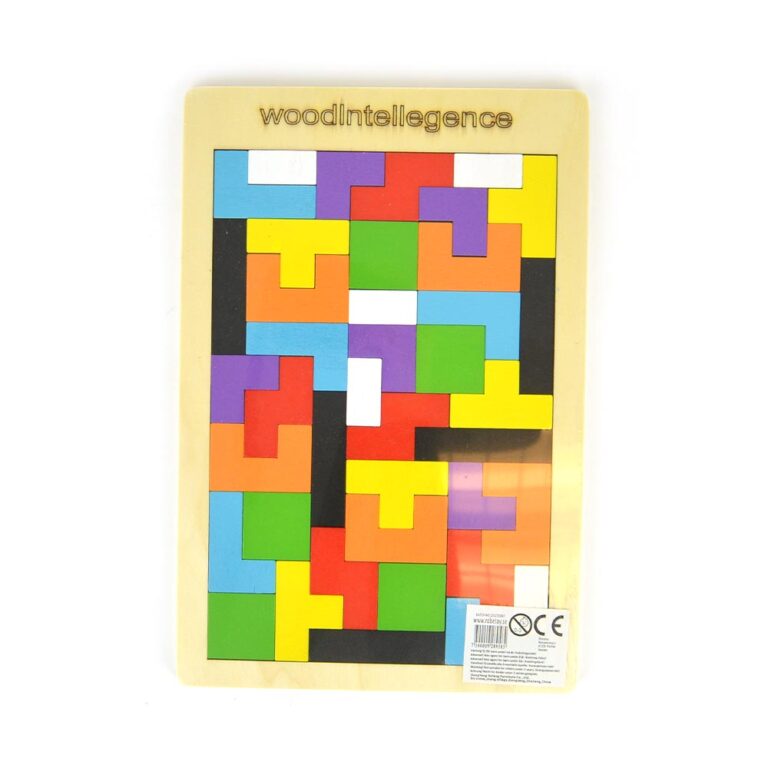 Robetoy | Puslespil i træ - Tetris
