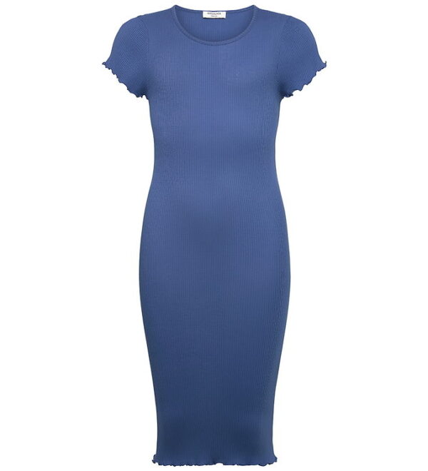 Rosemunde Kjole - Modal/Bomuld - Rib - RkBalta - Dutch Blue