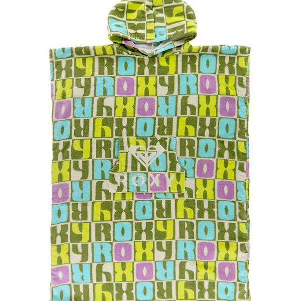 Roxy Badeponcho - Stay Magical - 73x105 cm - Oil Green Letter