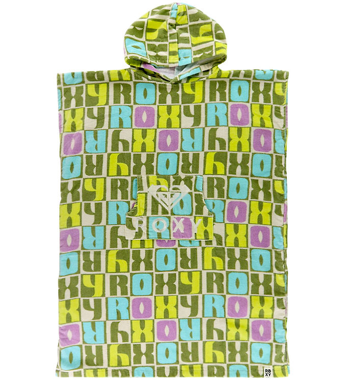 Roxy Badeponcho - Stay Magical - 73x105 cm - Oil Green Letter