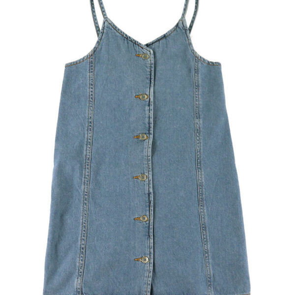 Roxy Kjole - Denim - Radiant Skies - Surf Wash