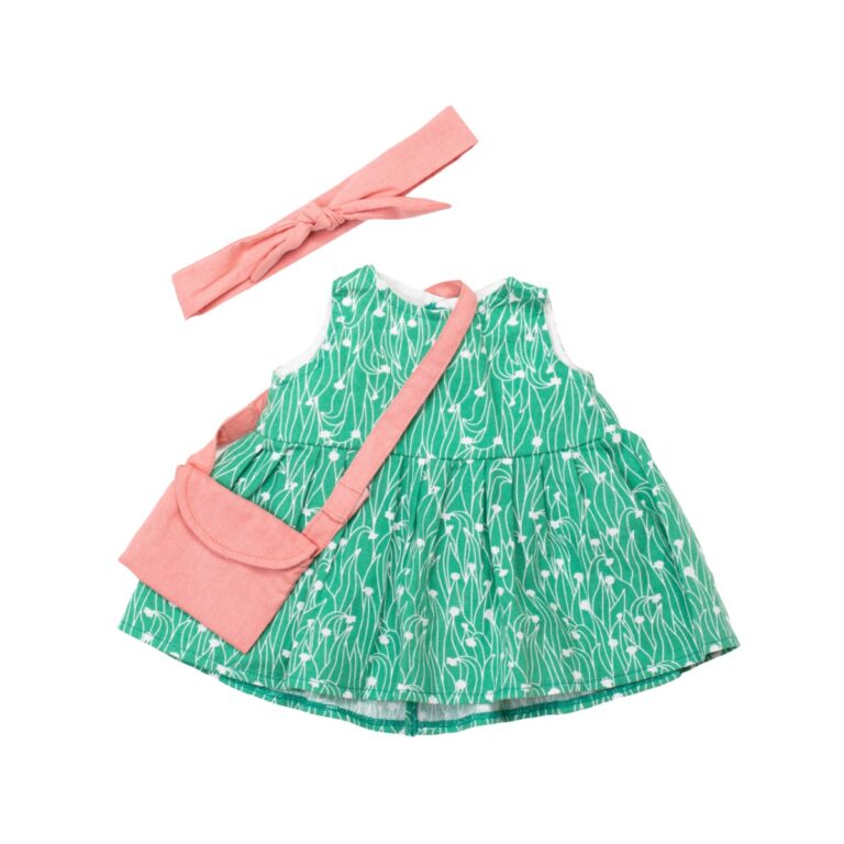 Rubens Baby tilbehør - Grøn sommerkjole