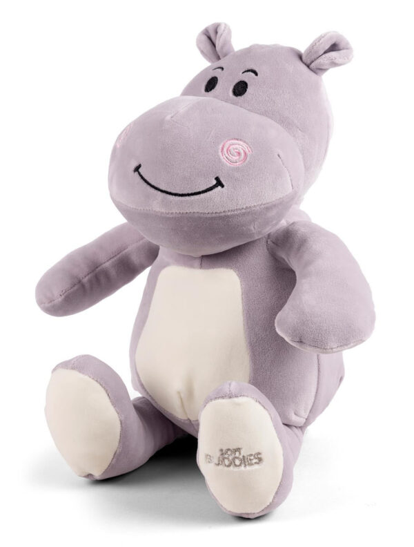 SOFT Buddies Grey Hippo - bamser - Legekammeraten.dk