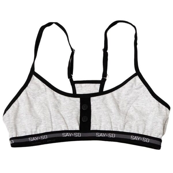 Say-So Top - Gråmeleret