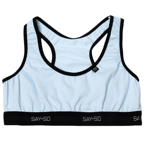 Say-So Top - Lyseblå