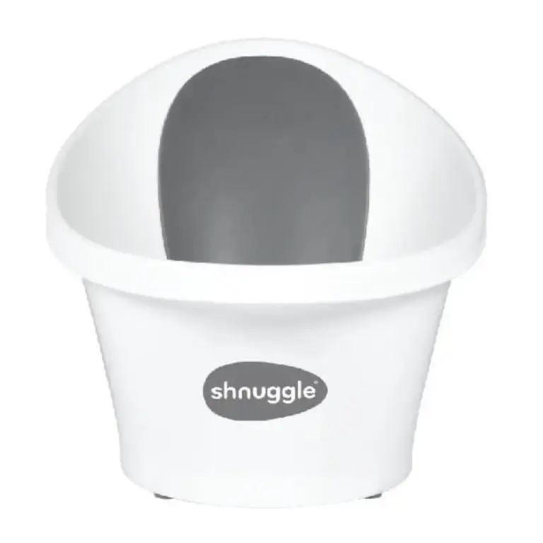 Shnuggle Baby Badekar - Hvid/Grå