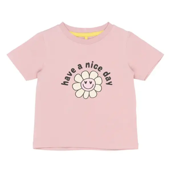 Sille T-Shirt - Silver Pink - 92