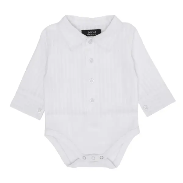 Skjorte body - HVID - 68