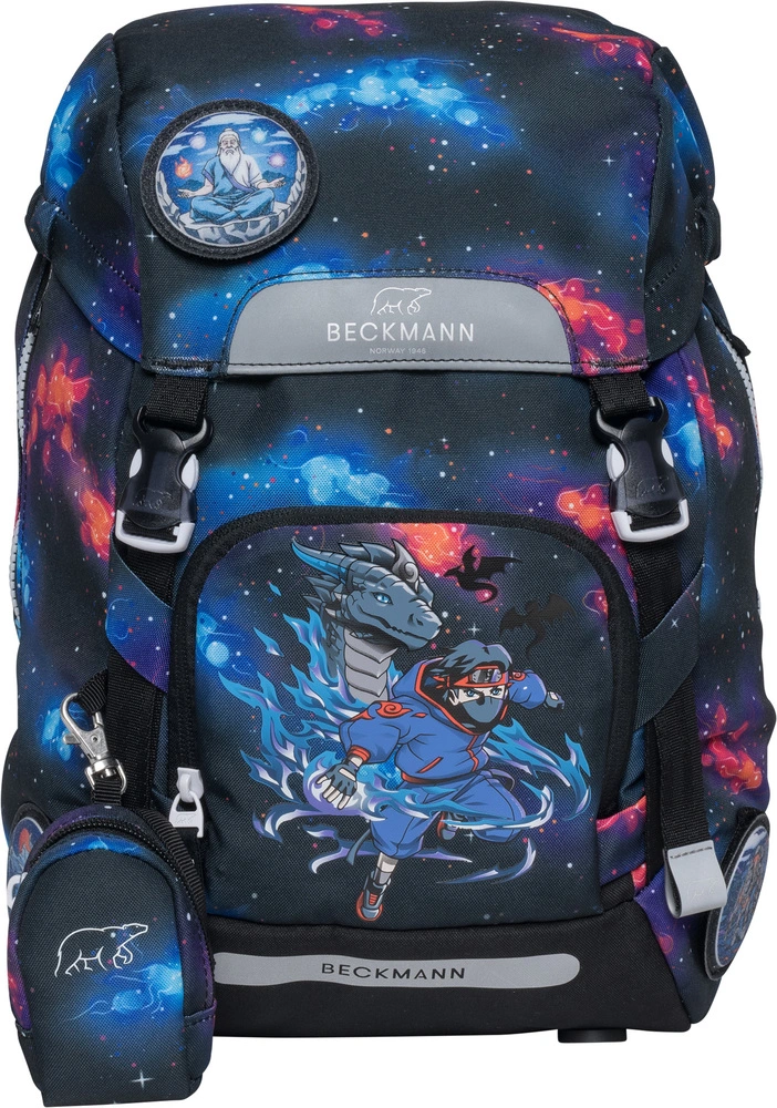 Skoletaske Beckmann 22 L Ninja Elements