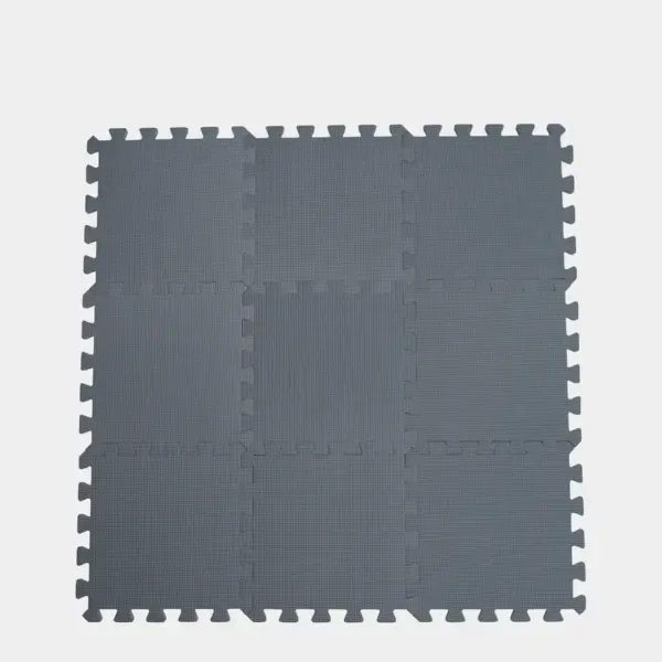 Skumlegegulv Bekids, Lysgrå 9 stk