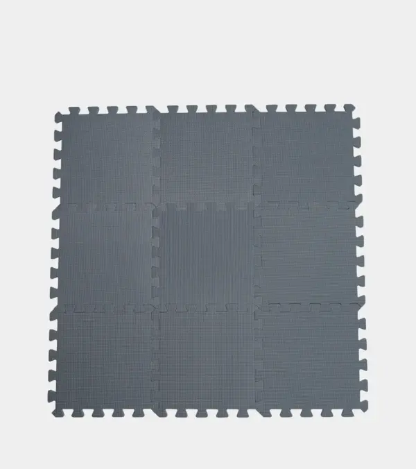 Skumlegegulv Bekids, Lysgrå 9 stk